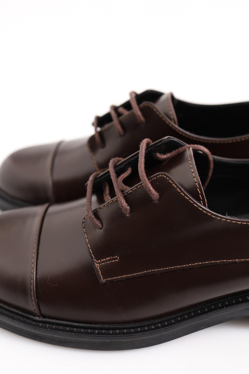 Kahverengi Klasik Bağcıklı Loafer 23531