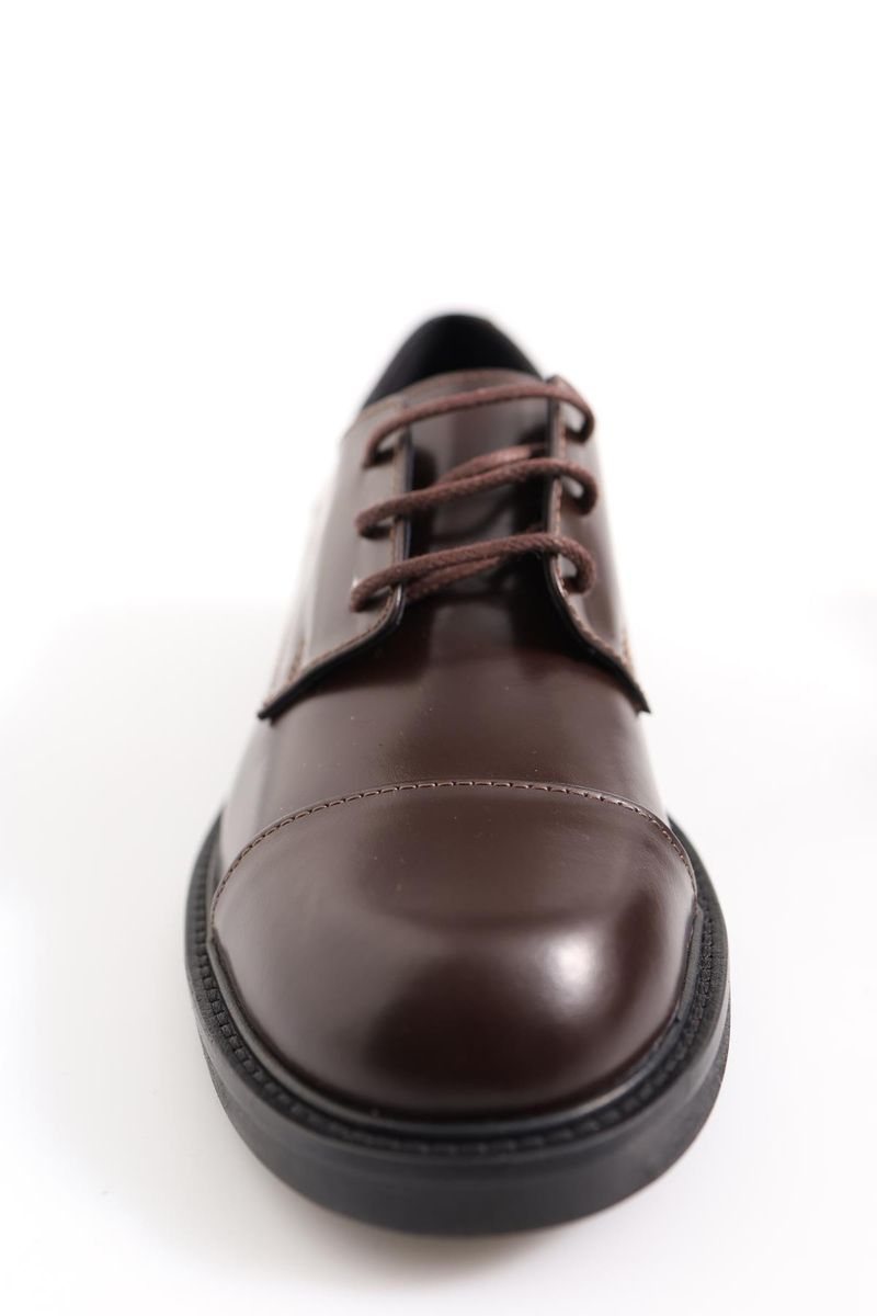 Kahverengi Klasik Bağcıklı Loafer 23531