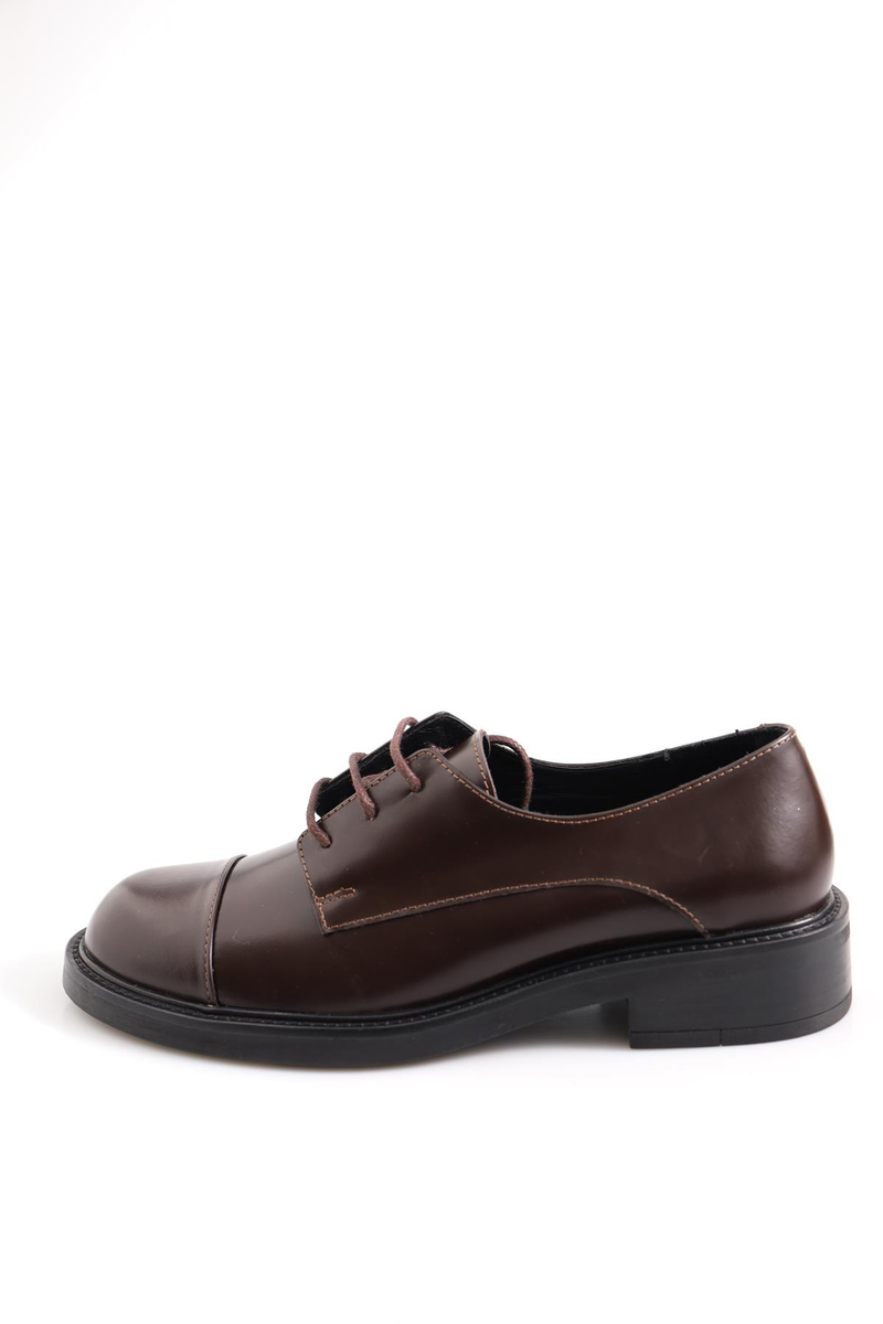 Kahverengi Klasik Bağcıklı Loafer 23531