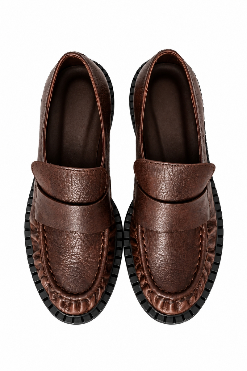 Kahverengi Klasik Loafer 26230