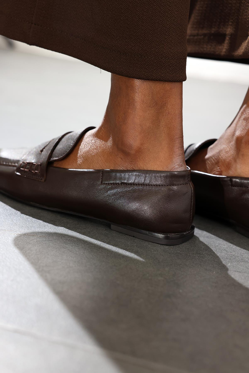 Kahverengi Loafer 39920