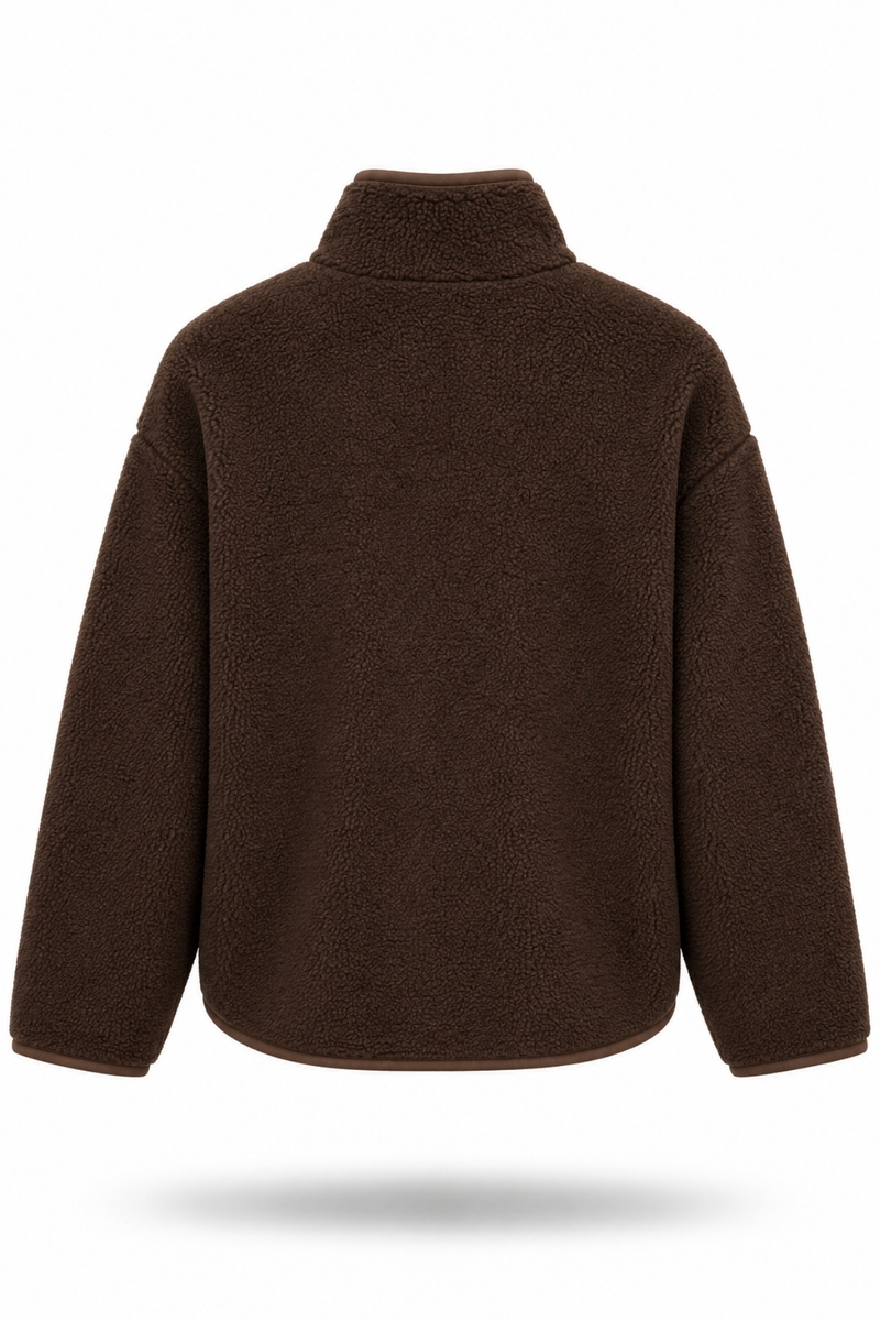 Kahverengi Polar Ceket 23236