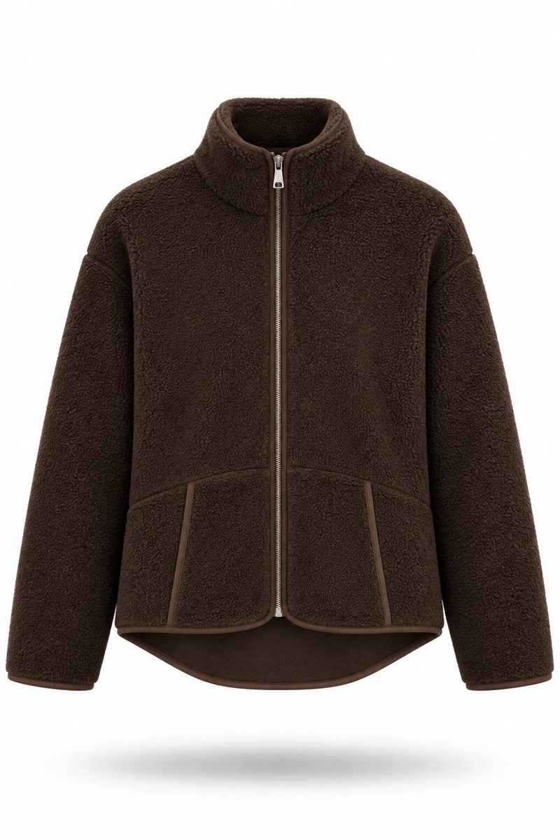 Kahverengi Polar Ceket 23236