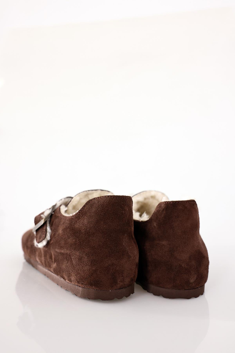 Kahverengi Süet Sabo Ayakkabı 24381