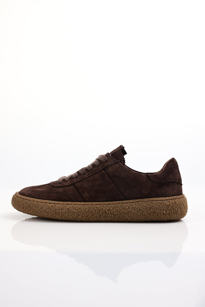 Kahverengi Süet Sneaker 25412