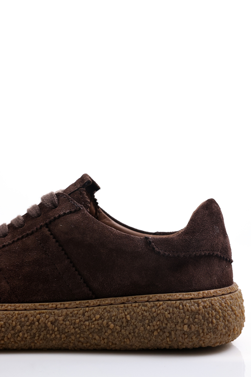 Kahverengi Süet Sneaker 25412