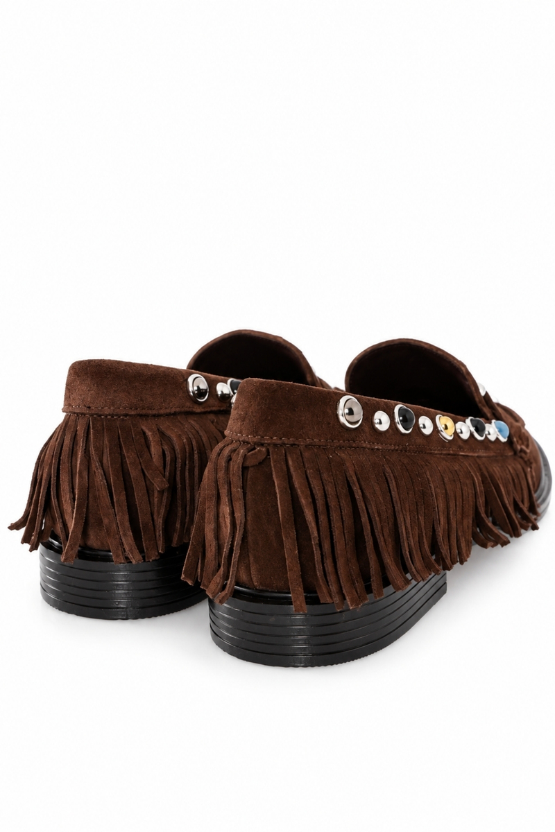 Kahverengi Taşlı Makosen 52203