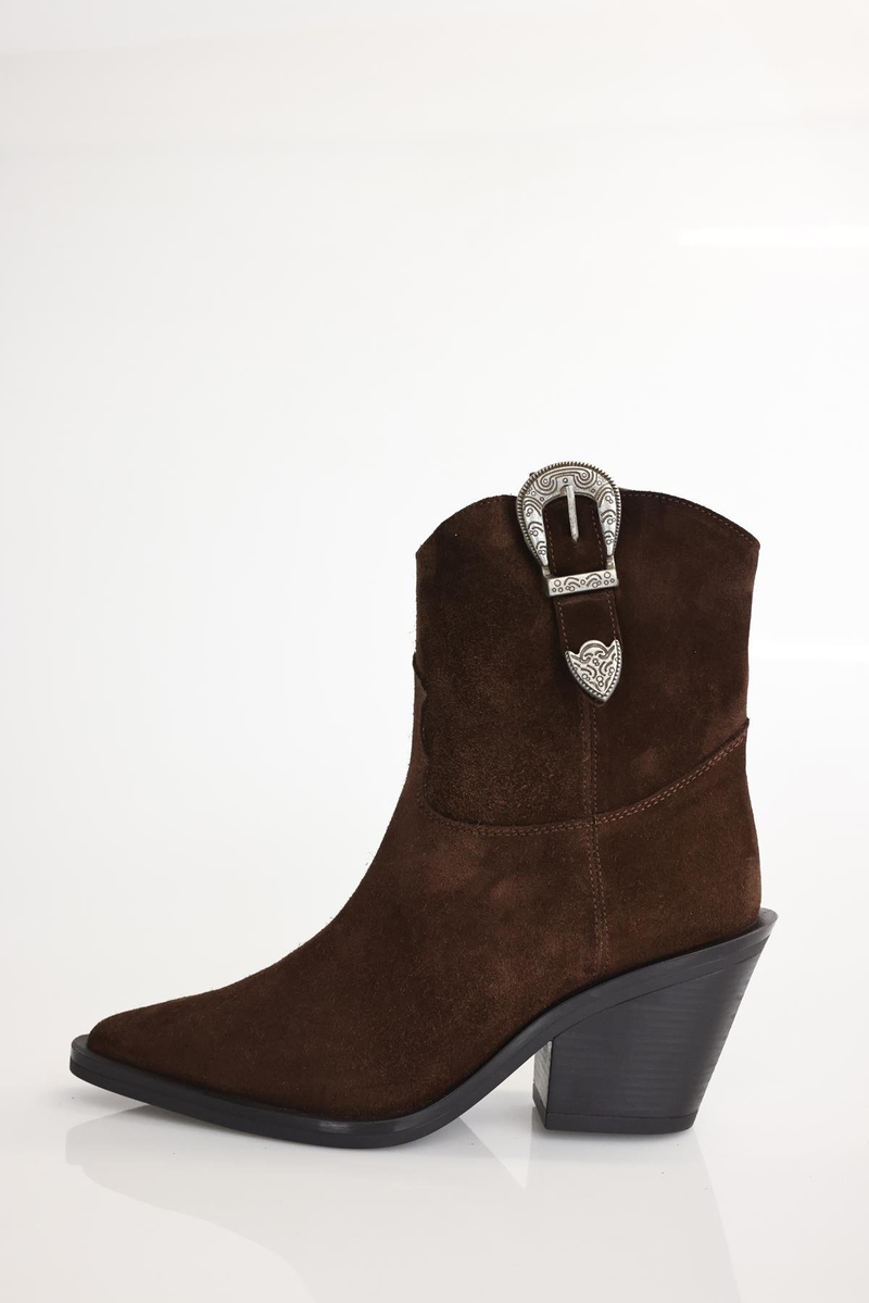 Kahverengi Tokalı Western Bot 123316