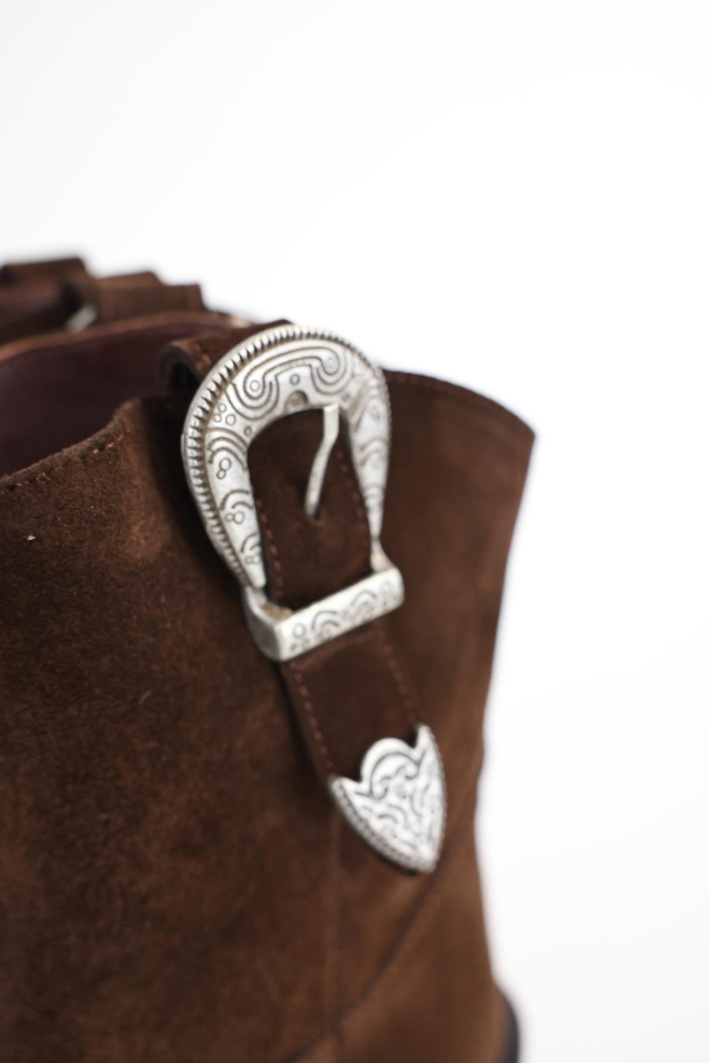 Kahverengi Tokalı Western Bot 123316