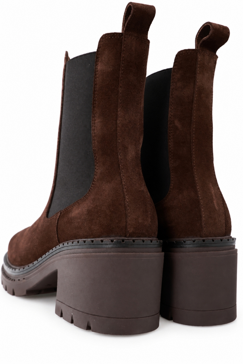 Kahverengi Yüksek  Tabanlı Chelsea 25260