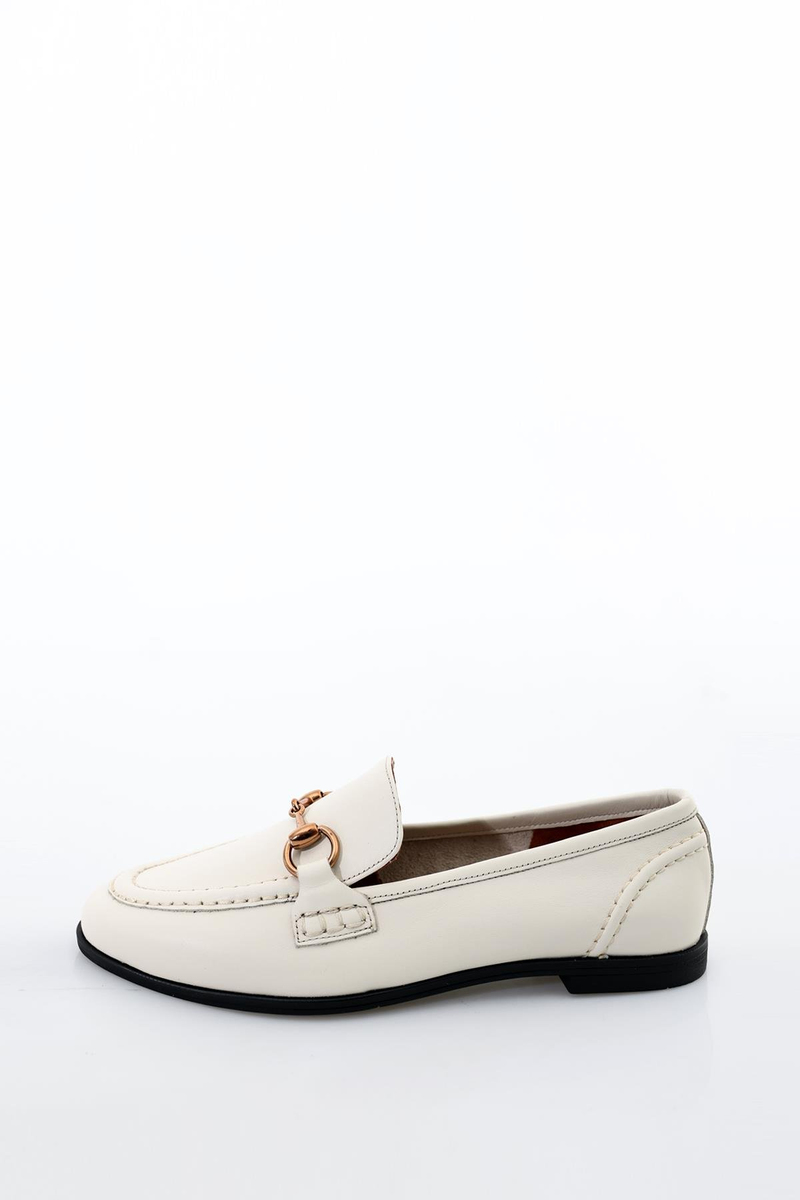 Kemik Deri Loafer 34306