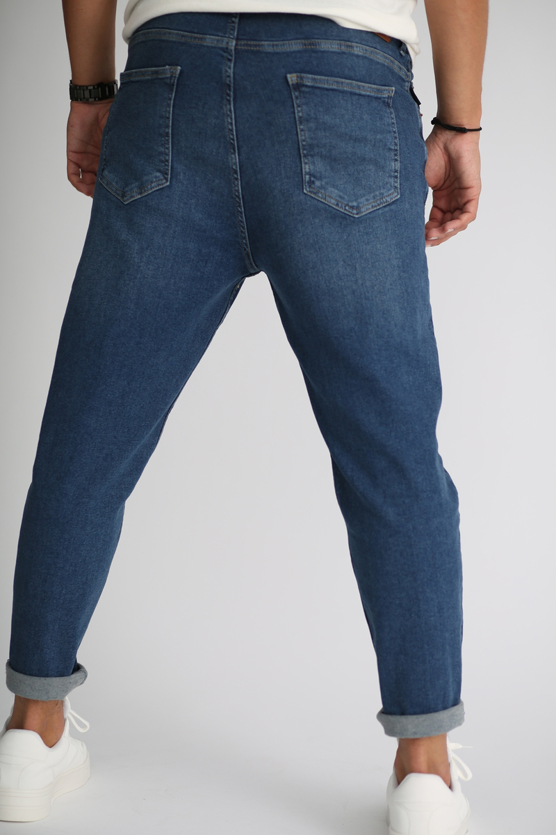 Koyu Mavi Yıkamalı Jean 3797-G5