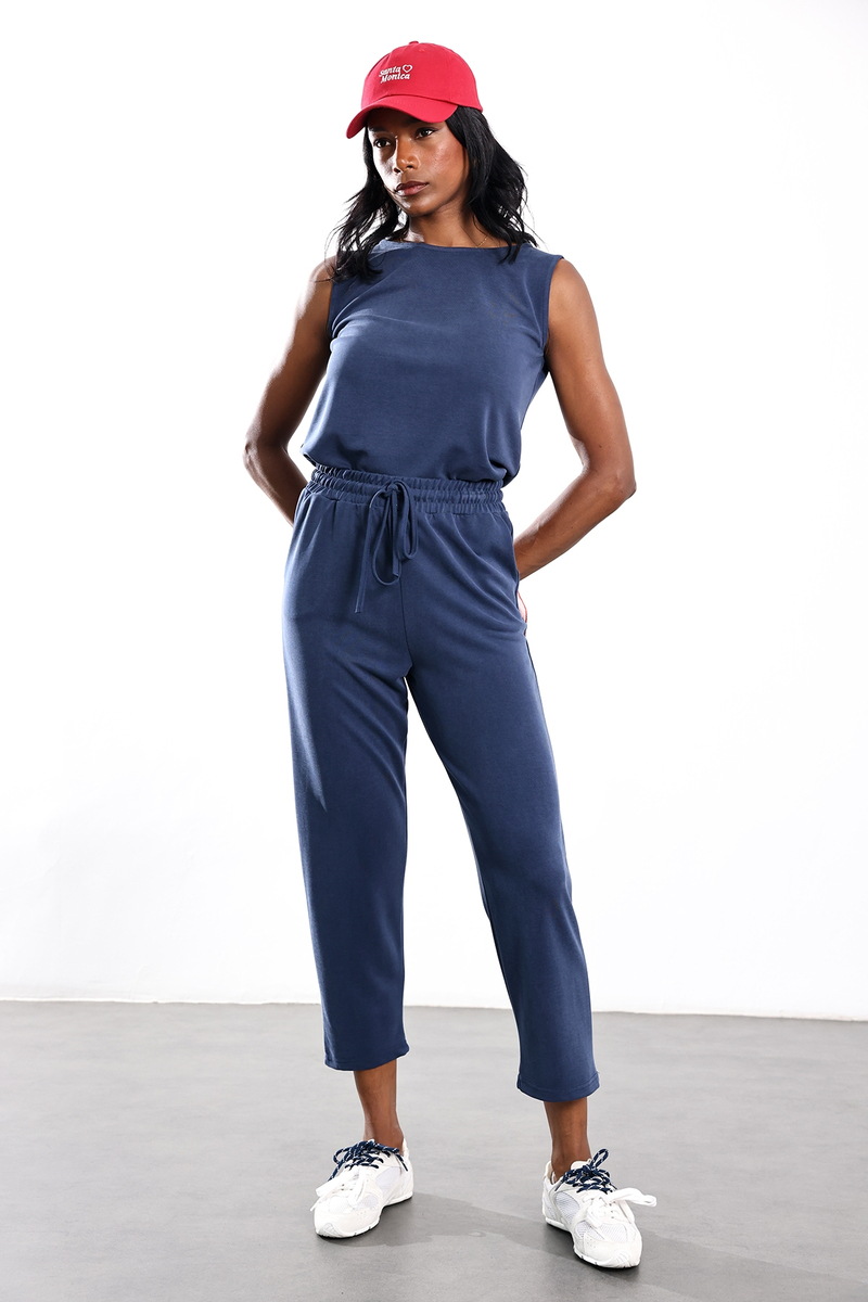Lacivert Bluz Pantolon Modal Takım 7272