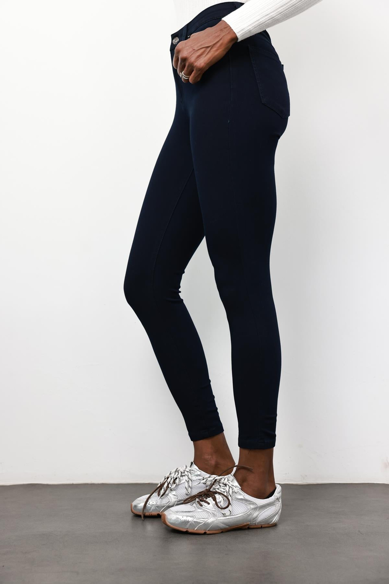 Lacivert İthal Full Likra Toparlayan Skinny Jean 7277