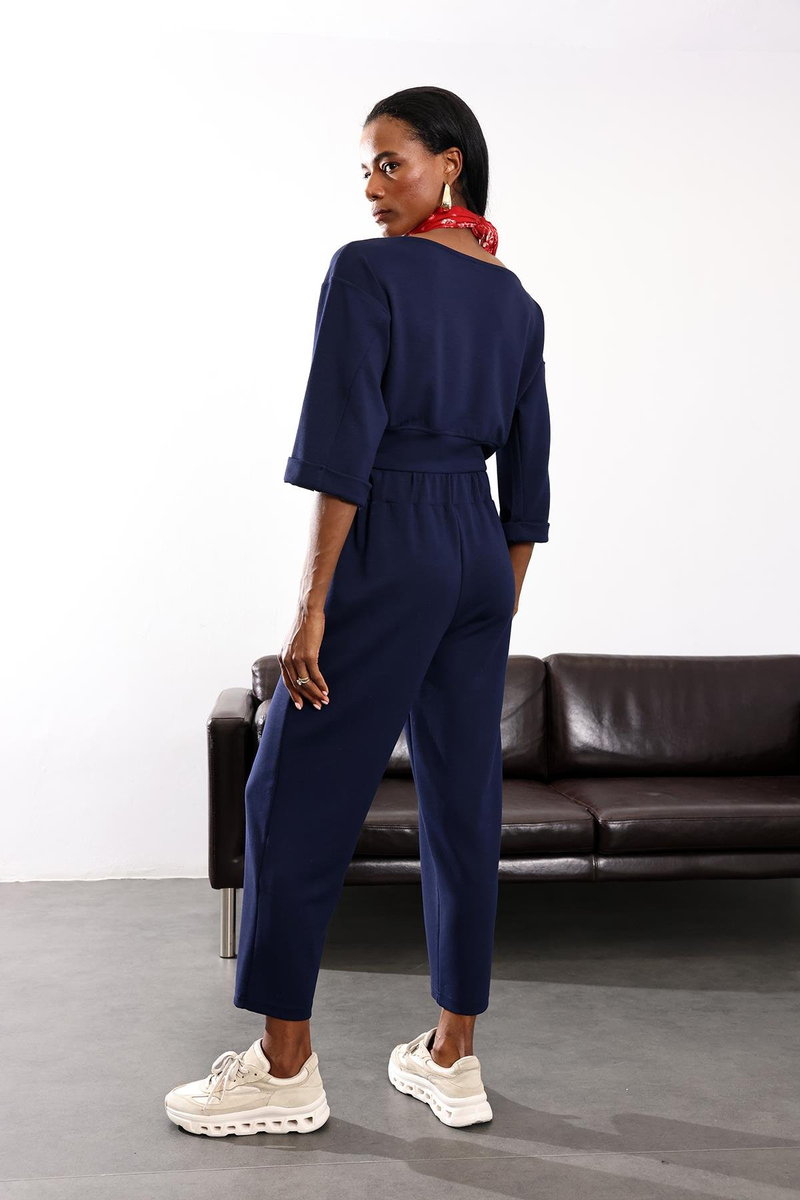 Lacivert İthal Modal Takım 