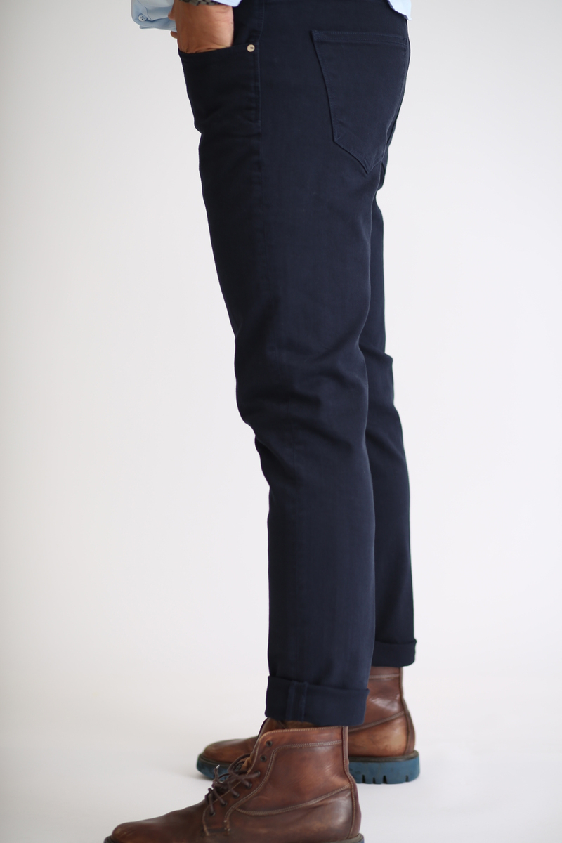 Lacivert Slim Fit Jean 2241
