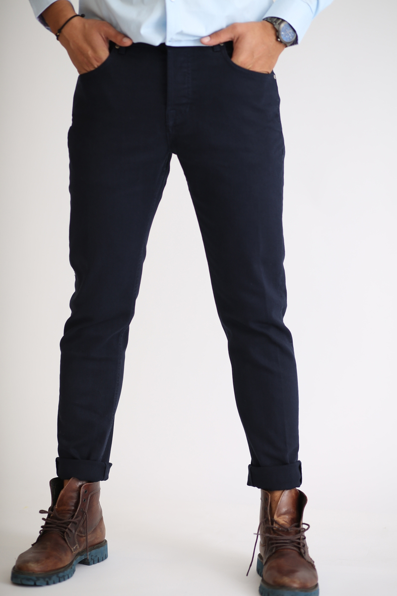 Lacivert Slim Fit Jean 2241
