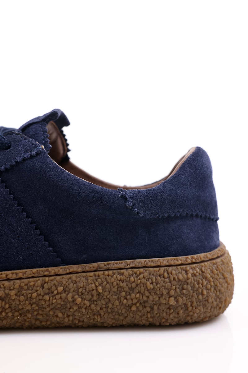Lacivert Süet Sneaker 25412