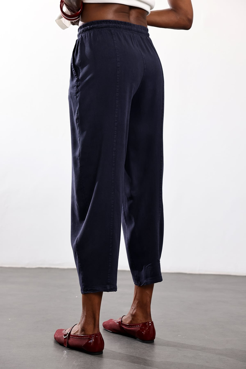 Lacivert Tensel Pantolon 0863
