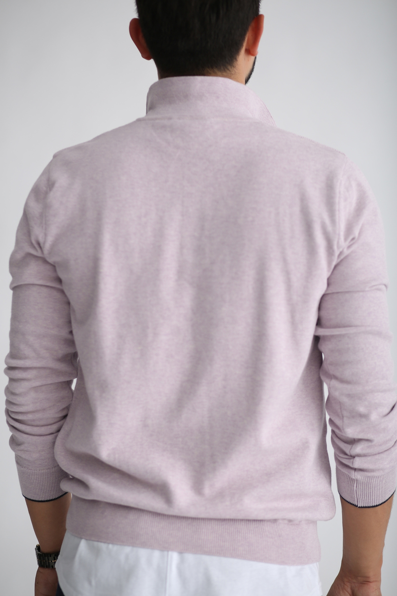 LİLA MELANJ Erkek Polo Yaka Triko 189090