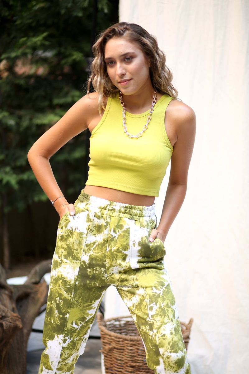 Lime Fitilli Crop 1368