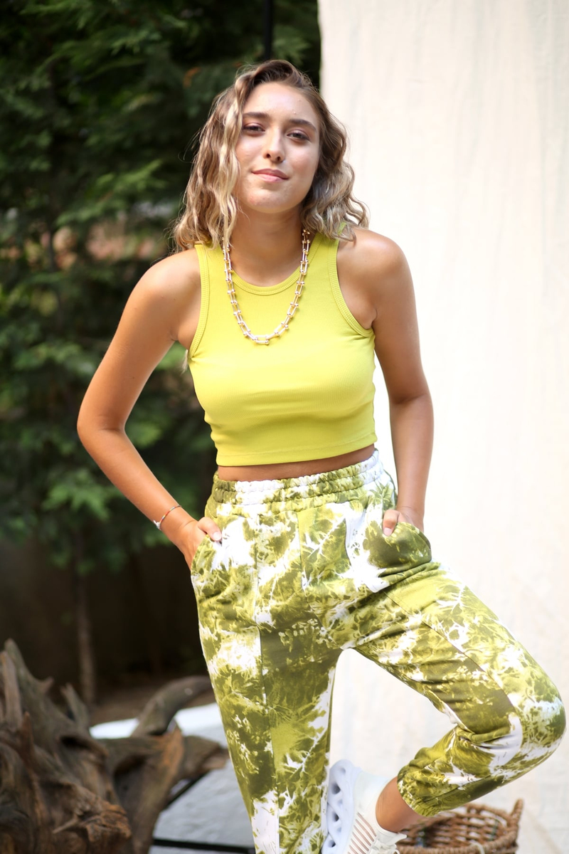 Lime Fitilli Crop 1368