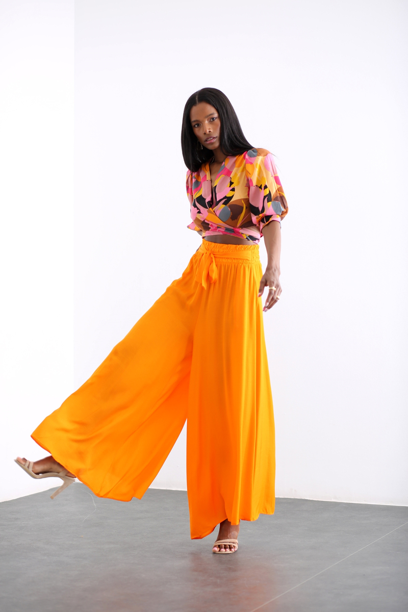 Mango Kalın Lastikli Pantolon Etek 0309