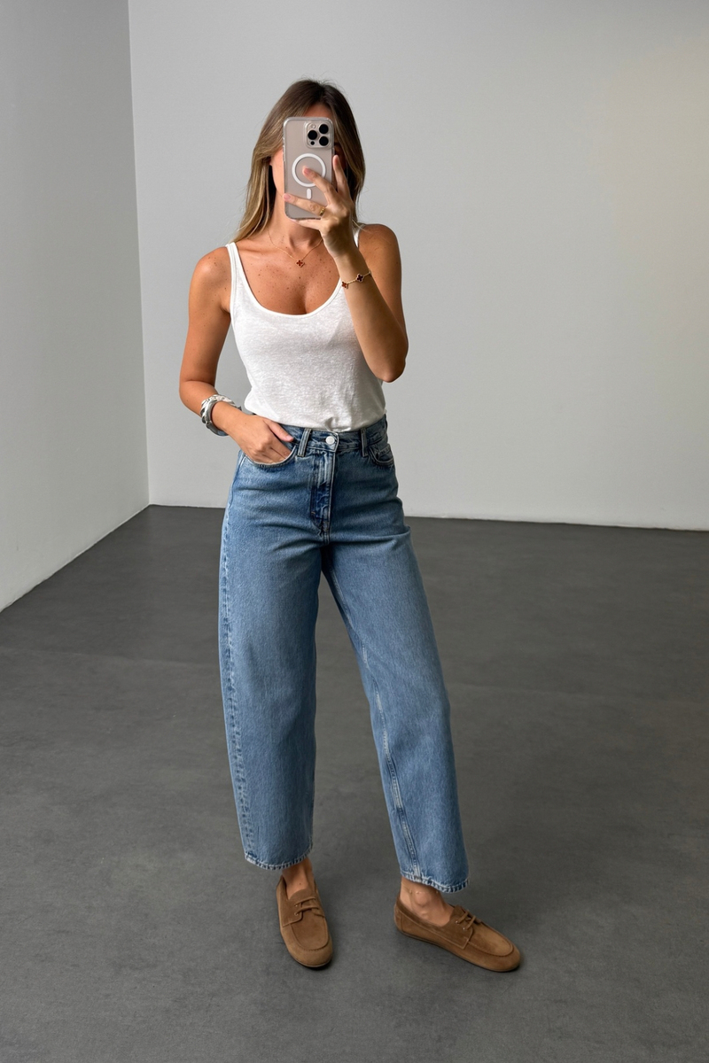 Mavi Arch Tapered Jean 