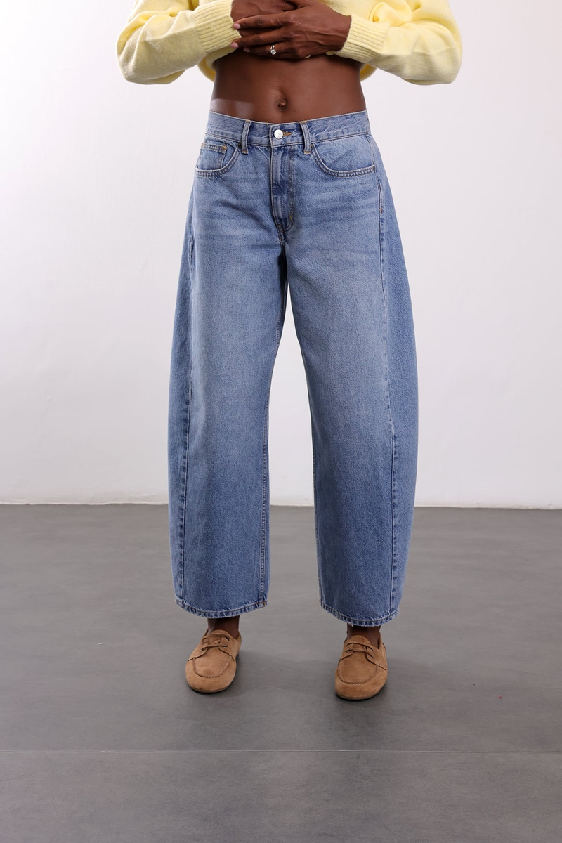 Mavi Barrel Regular Waist Jean 