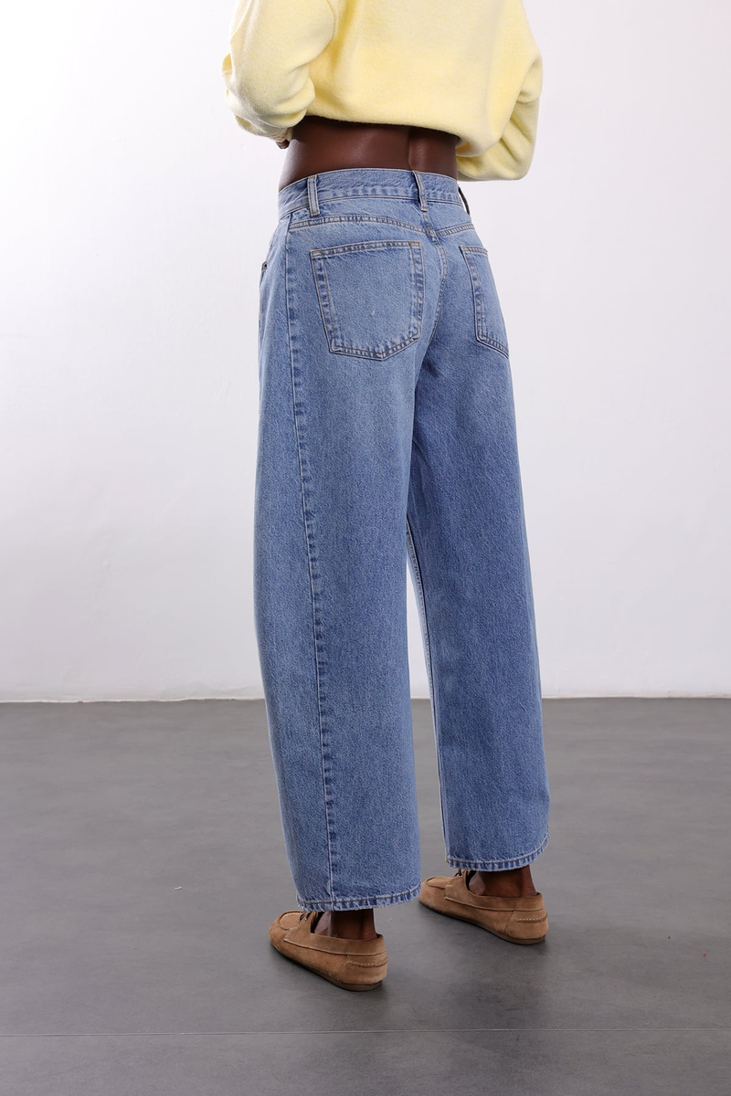 Mavi Barrel Regular Waist Jean 