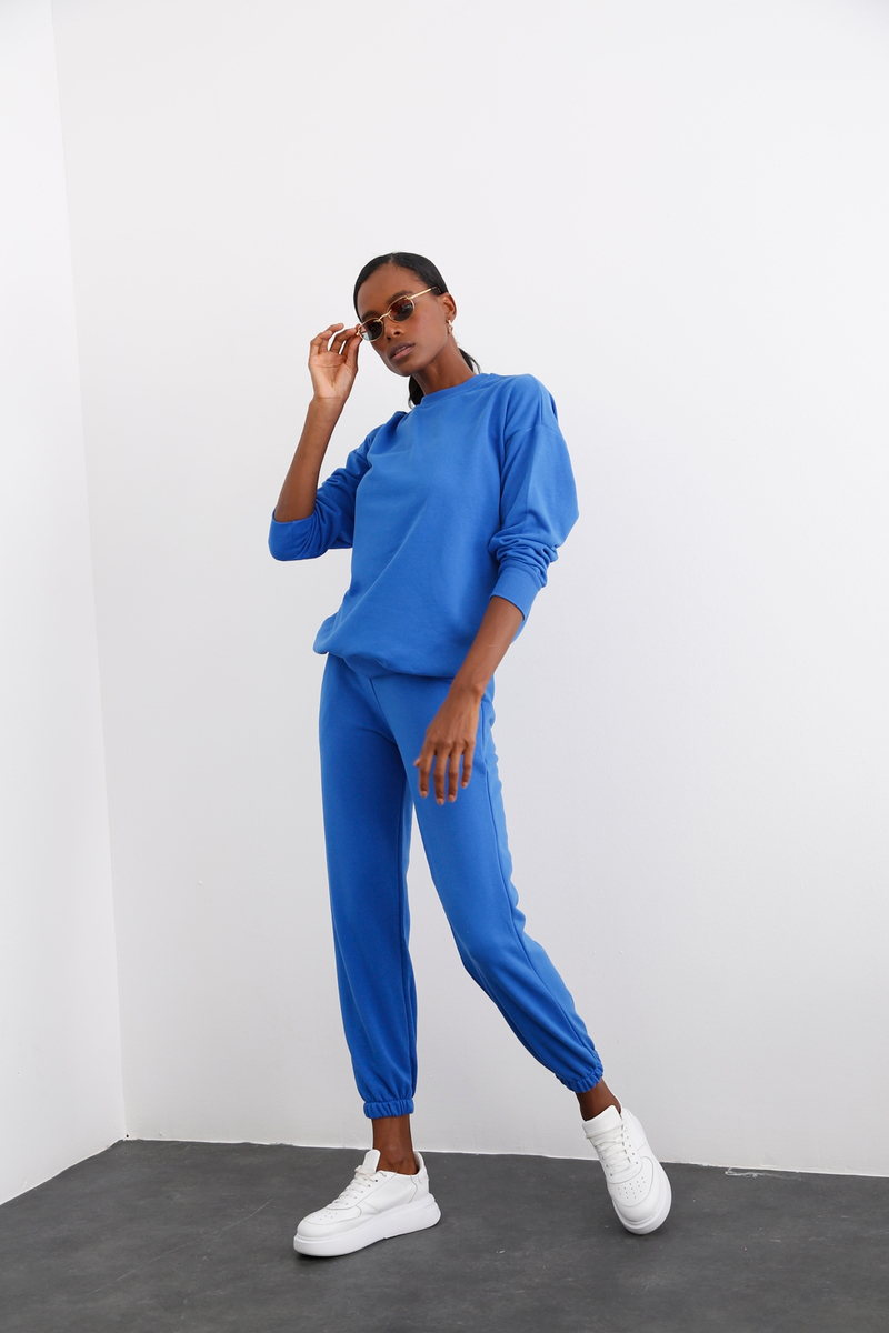 Mavi Bisiklet Yaka Basic Sweatshirt 3200