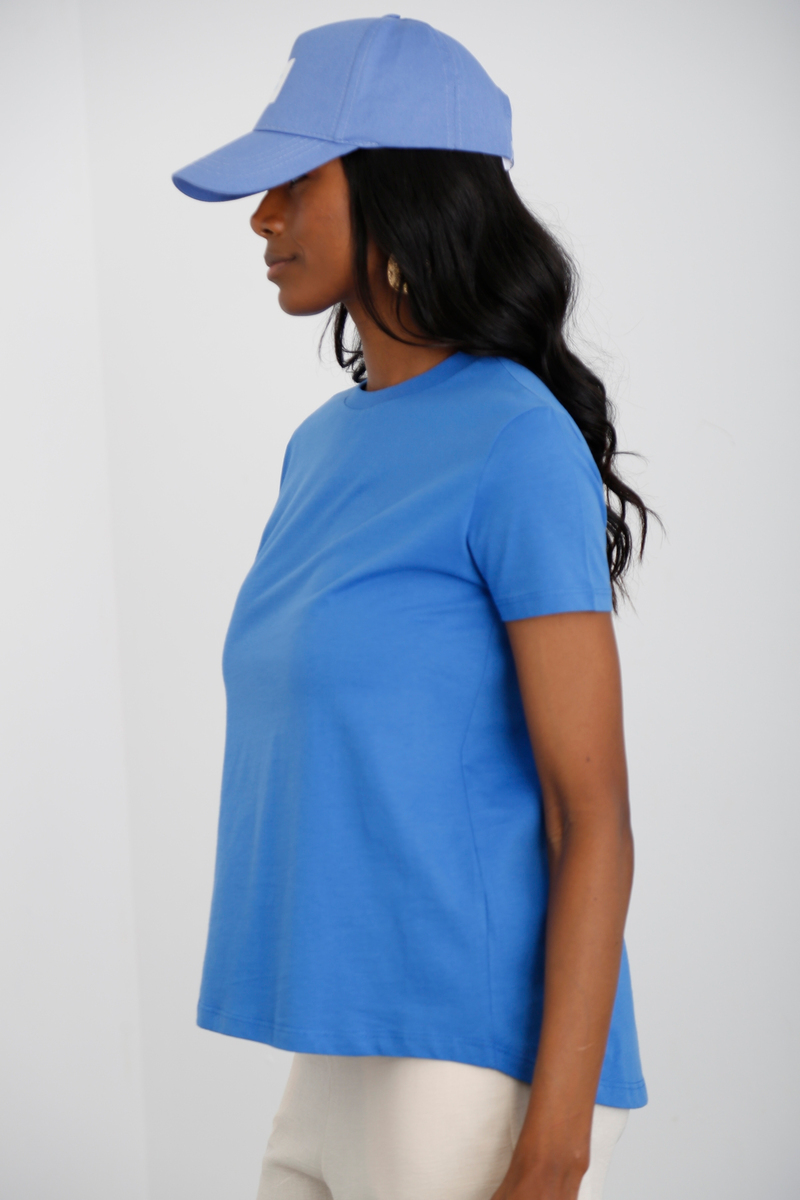 Mavi Bisiklet Yaka Tshirt 3372