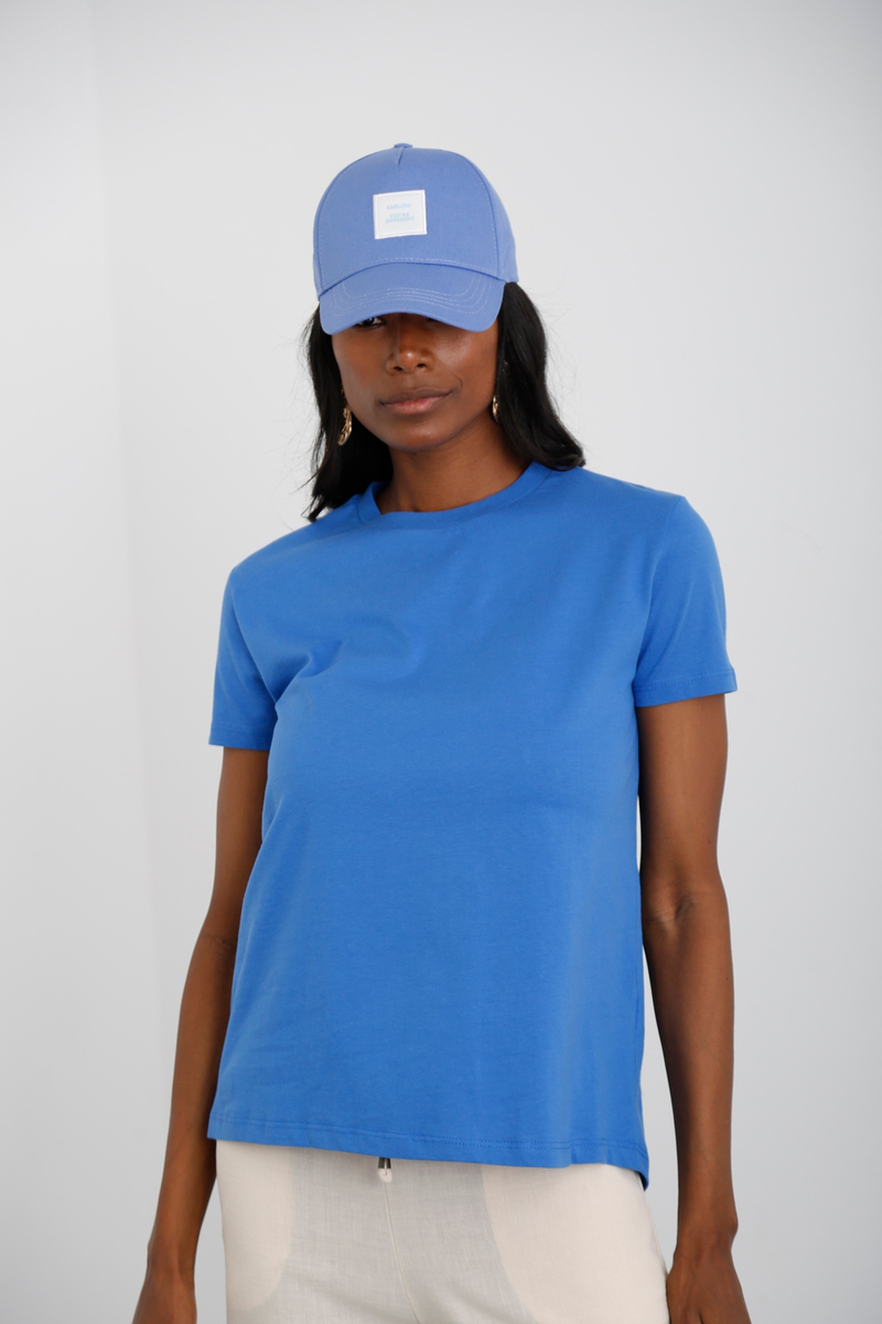 Mavi Bisiklet Yaka Tshirt 3372