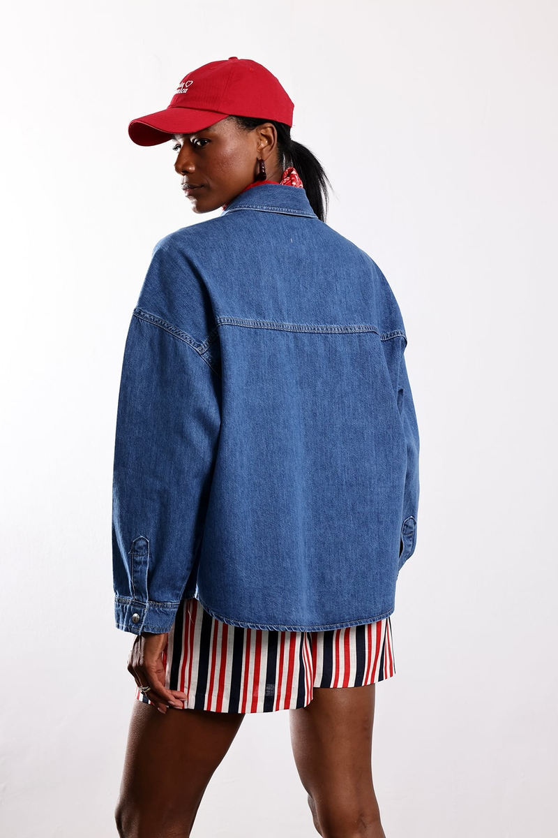 Mavi Denim Gömlek Ceket 3632
