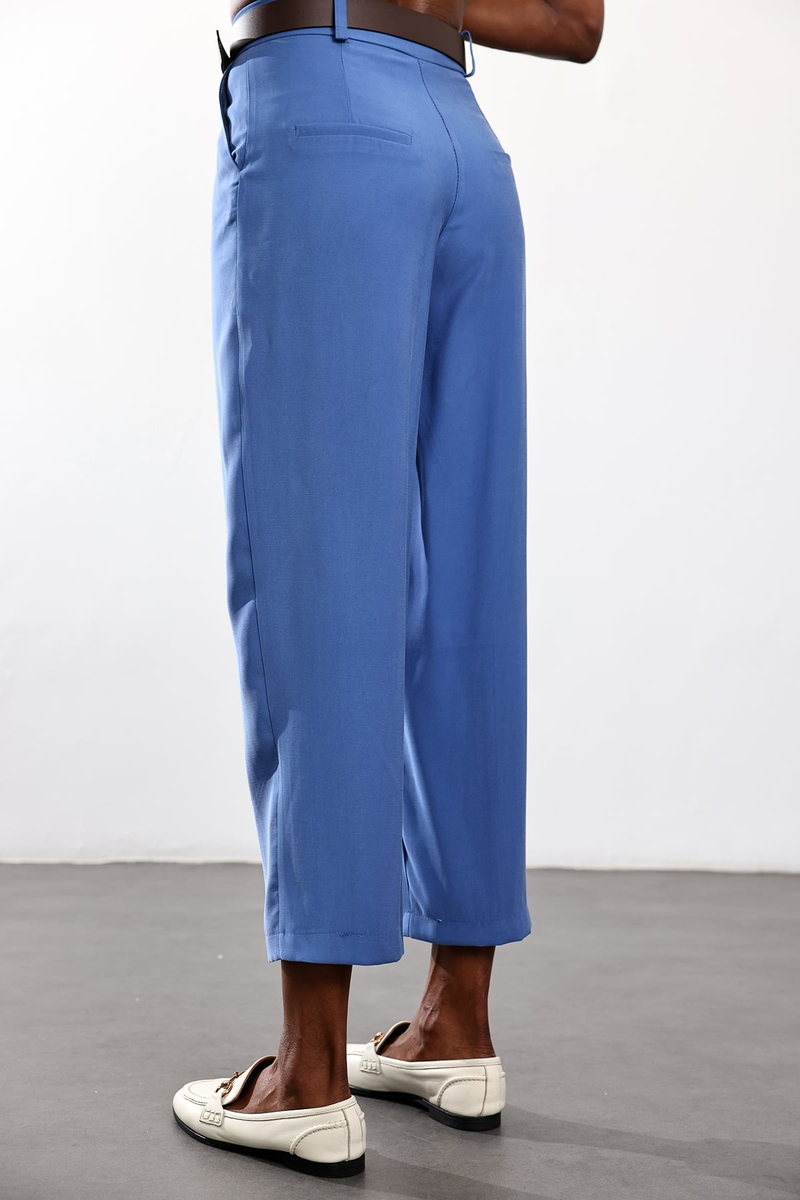 Mavi Kemerli Barrel Pantolon 58549