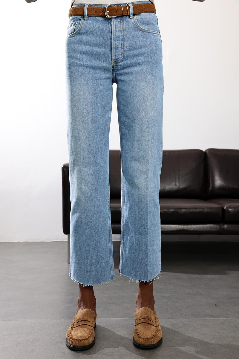 Mavi Stretch Wide Leg Jean 
