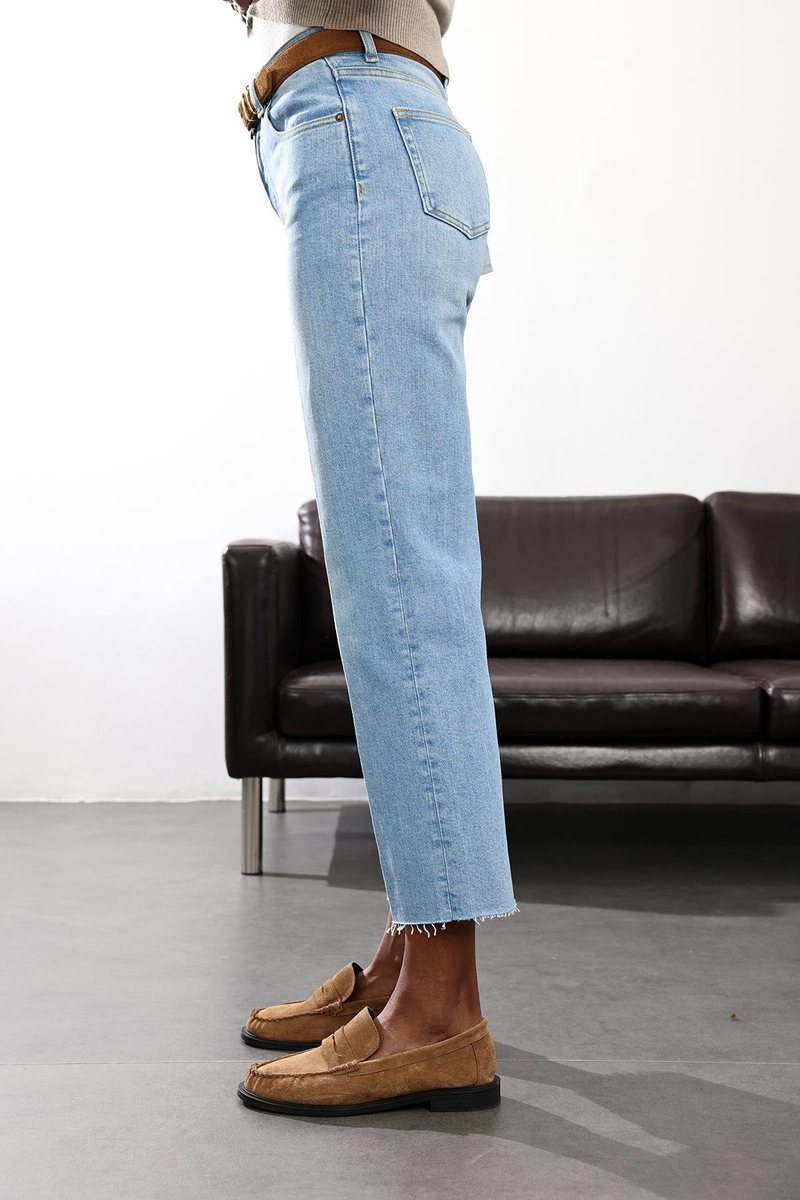 Mavi Stretch Wide Leg Jean 