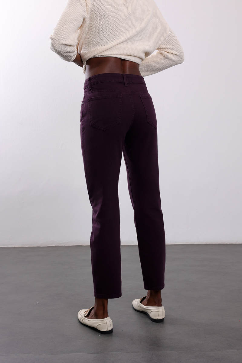 Mürdüm Mom Fit Jean 