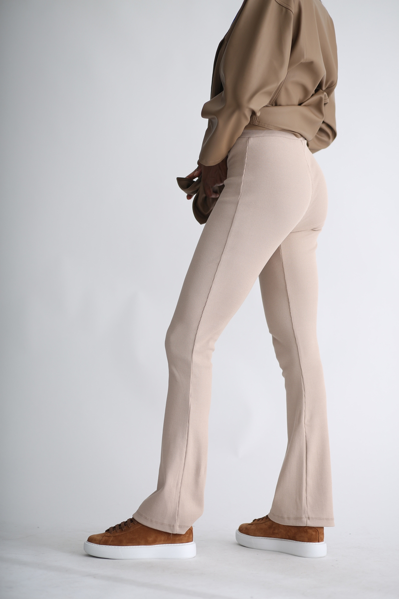 Nude Fitilli İspanyol Paça Pantolon E019