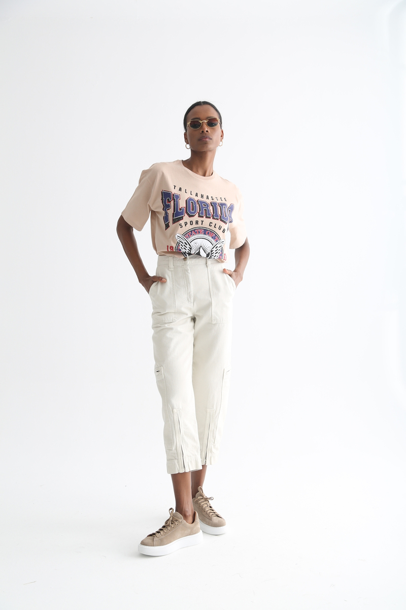 Nude Florida Baskılı Tshirt 3331
