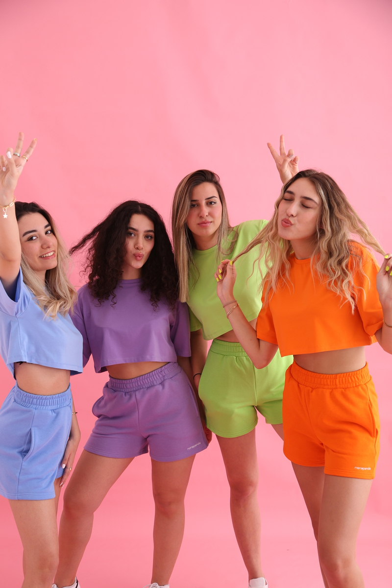 Oranj Crop Tshirt 