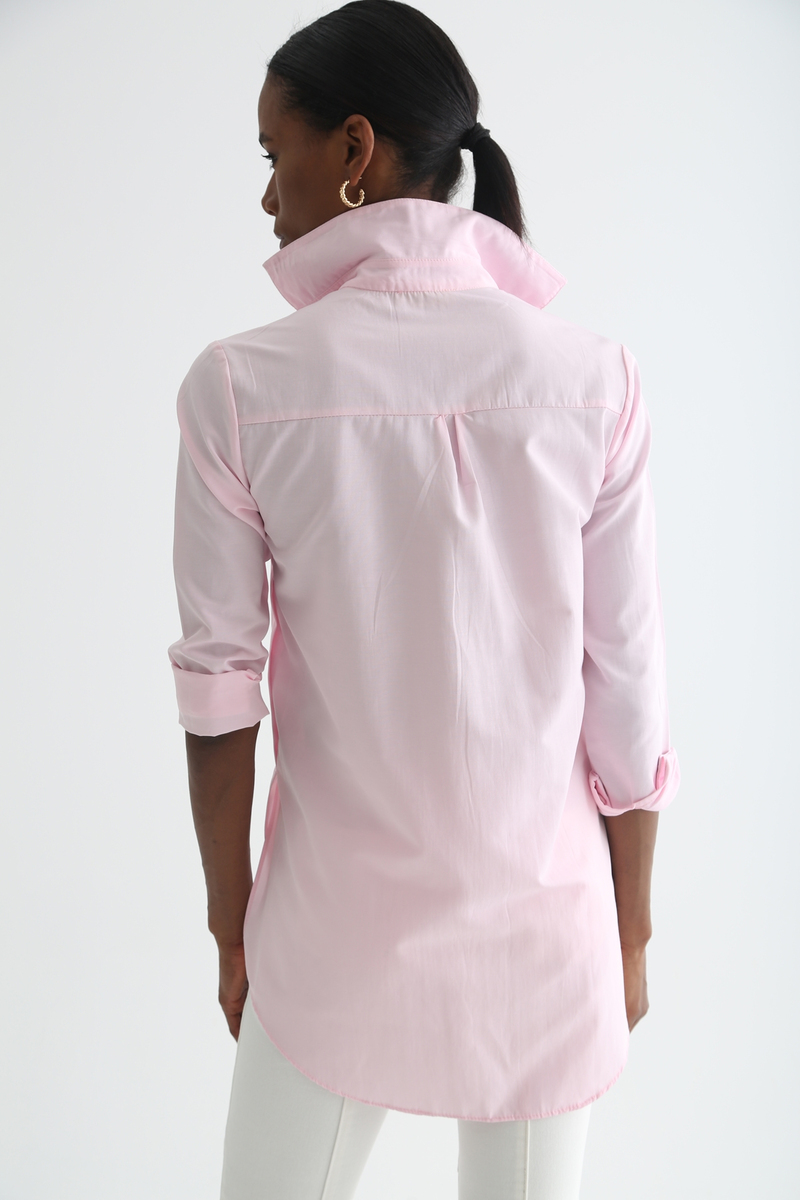 Pembe Boyfriend Gömlek 3111