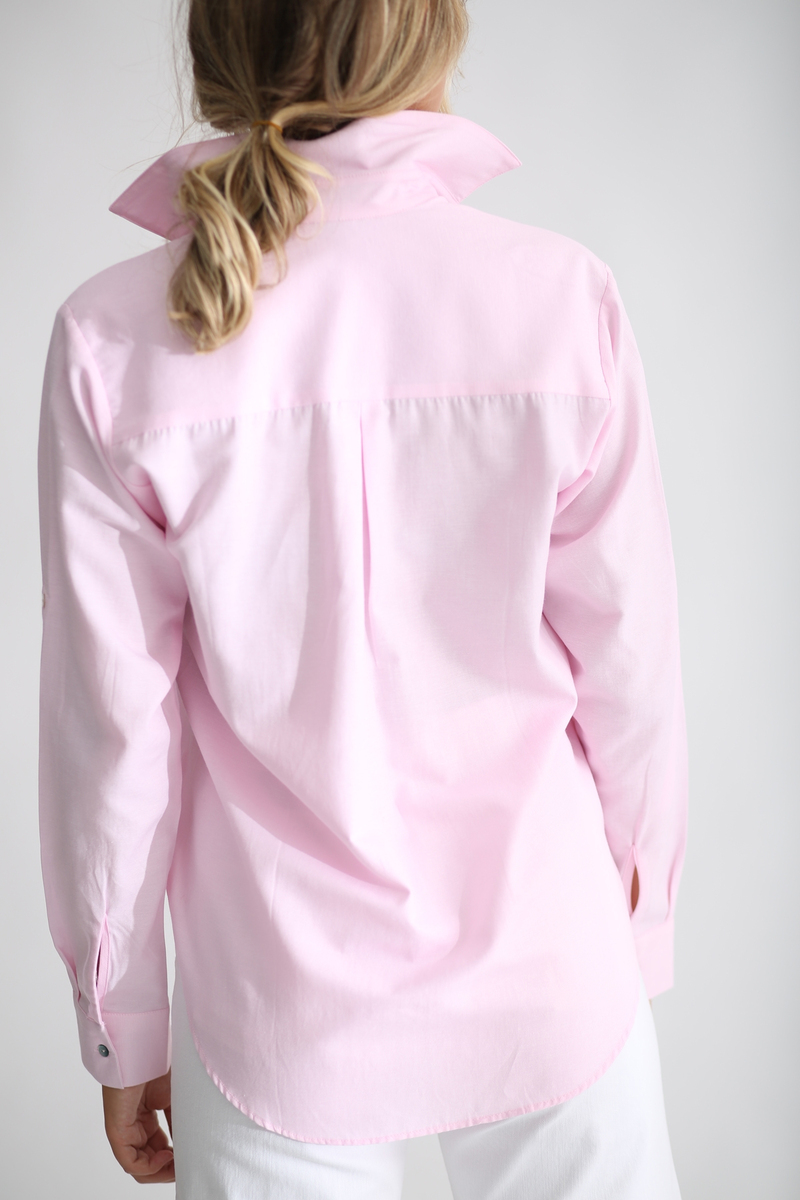 Pembe Oxford Gömlek-1 