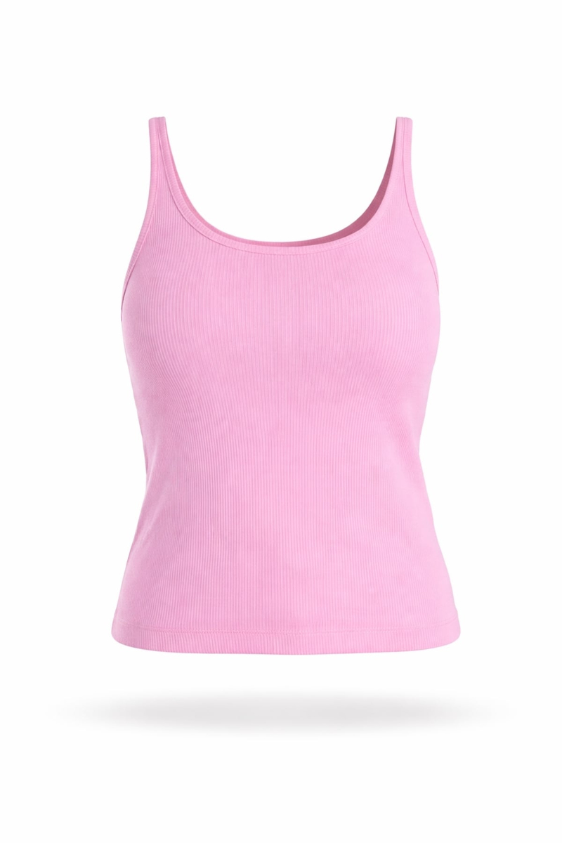 Pembe U Yaka Fitilli Basic Atlet 