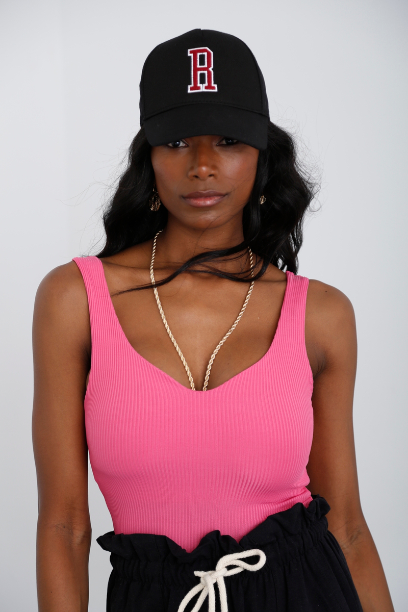 Pembe V Yaka Fitilli Atlet 4329