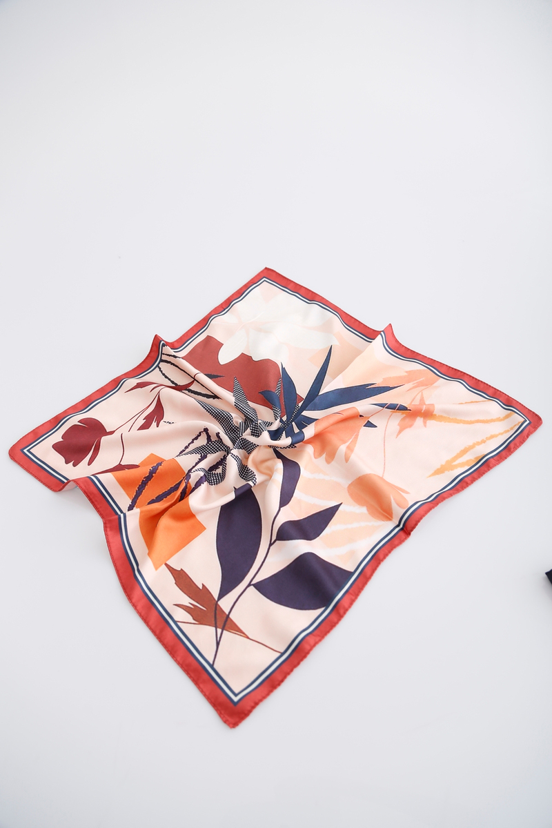 Pudra Desenli Bandana 