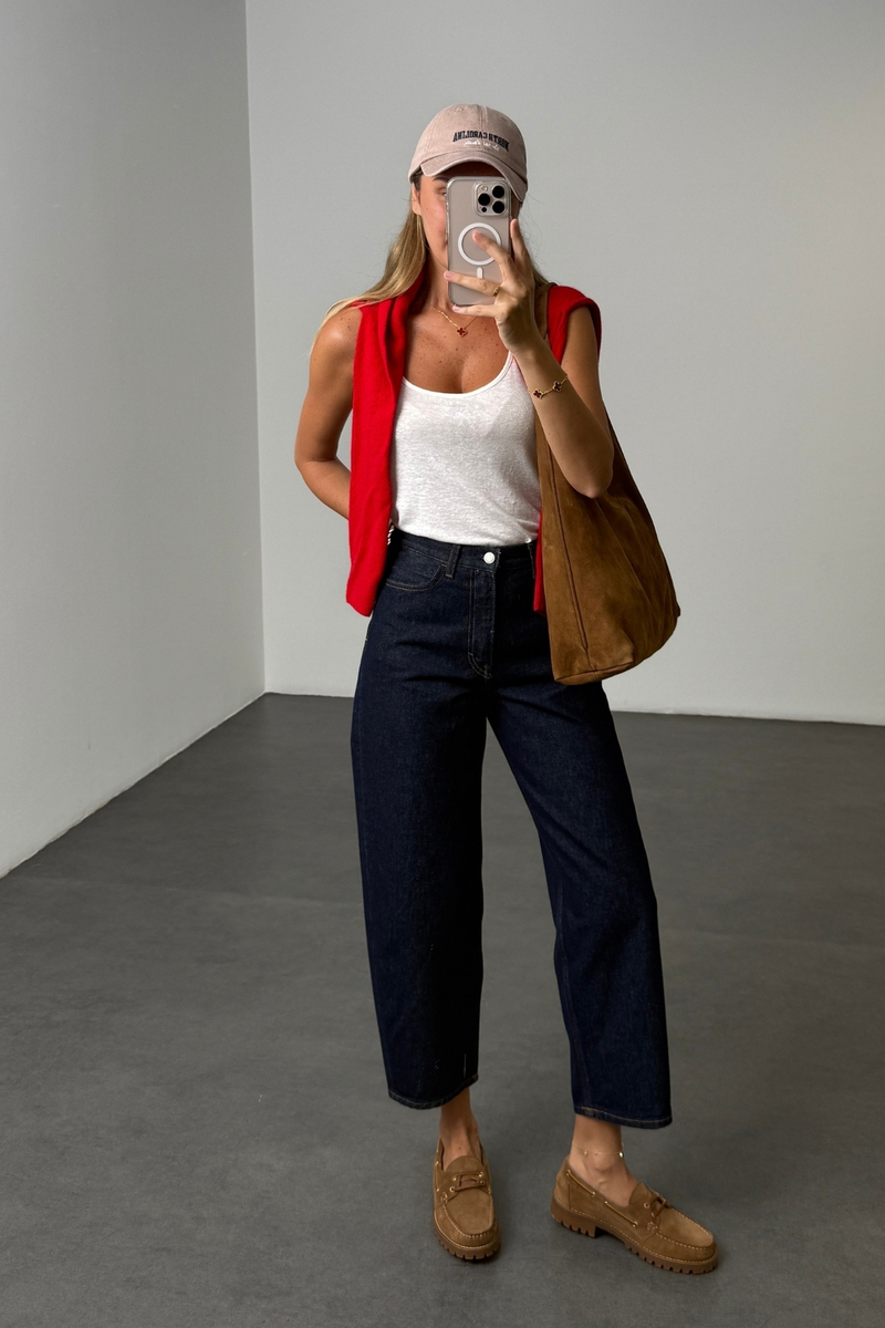 Rins Yıkamalı Arch Tapered Jean 