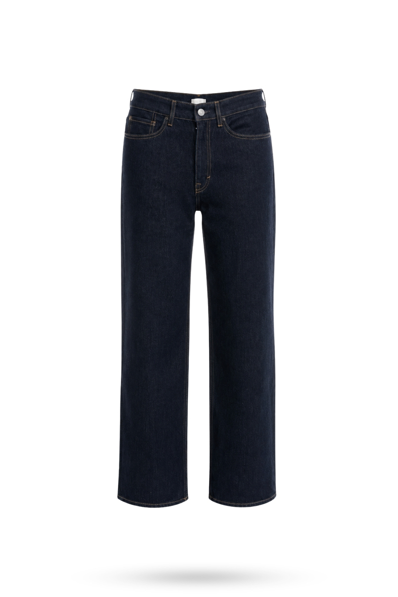 Rins Yıkamalı Column Straight Leg Jean 