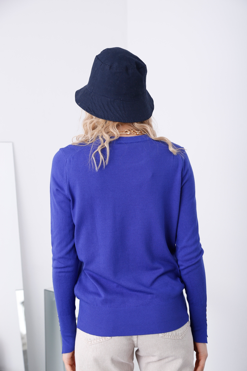 Saks Bisiklet Yaka İnce Triko 3316