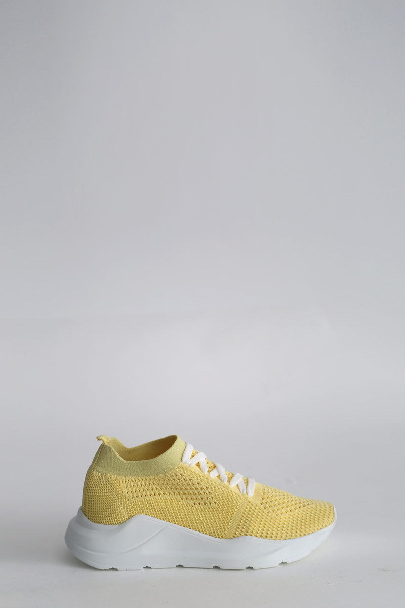 Sarı Çorap Sneaker 